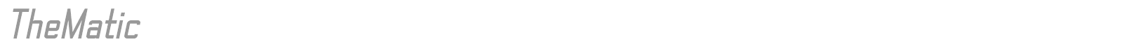 The Matic font preview